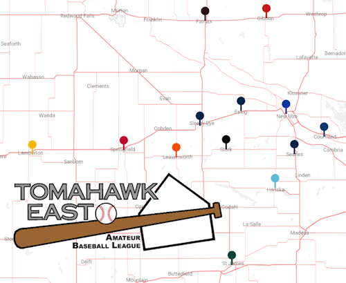 Tomahawk East League Map